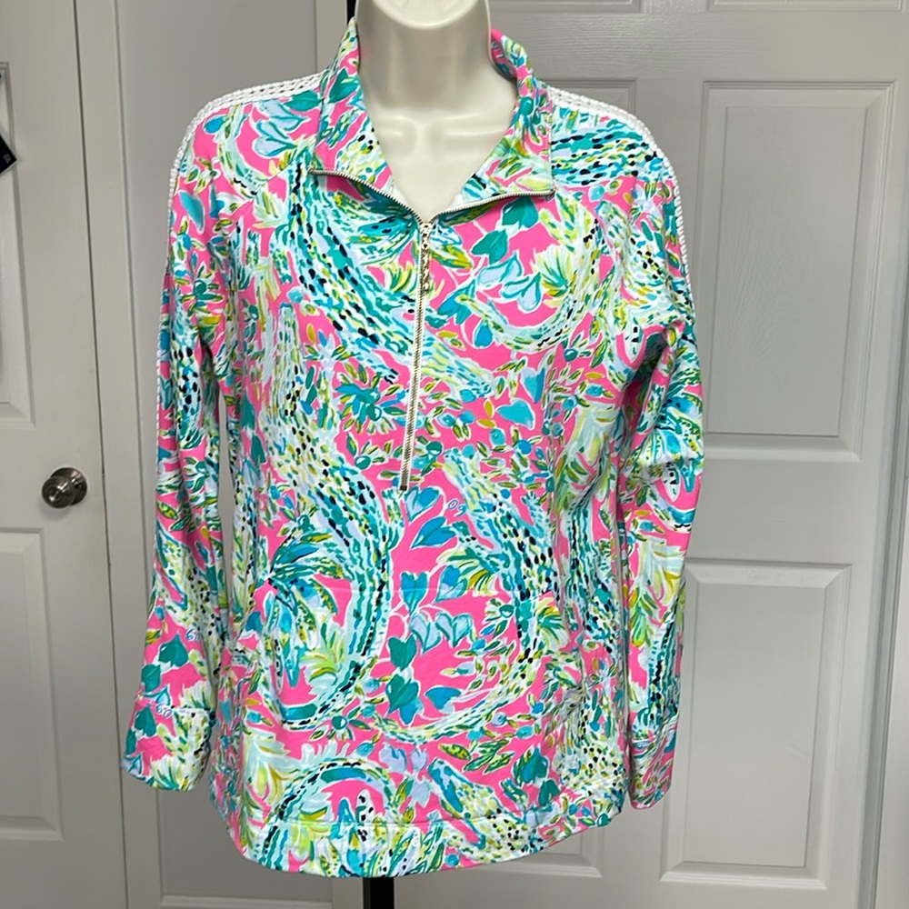 Lilly Pulitzer skipper 3/4 zip